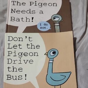 the pigeon needs a bath book set